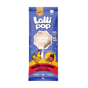Gnawlers Treats Lallipop Chicken & Cranberry 4g (6 packs)