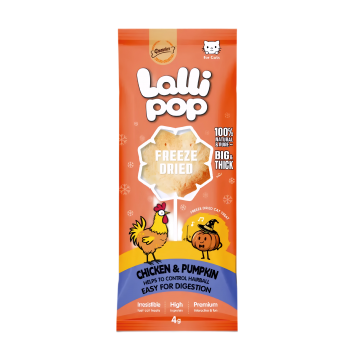 Gnawlers Treats Lallipop Chicken & Pumpkin 4g