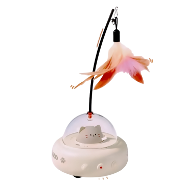 Dooee Toy Teasing Sensor Cat White