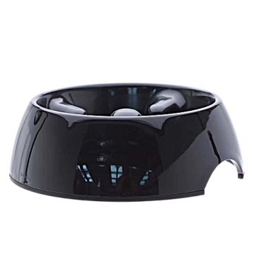Dogit Bowl Go-Slow Anti-Gulp Medium 600ml Black