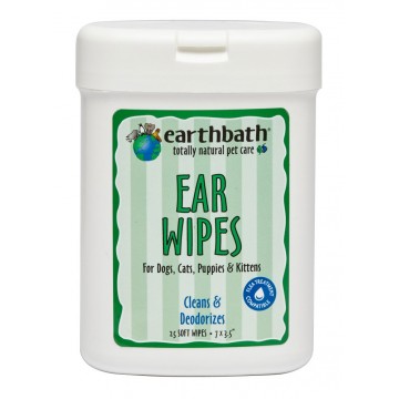 Earthbath Ear Wipe 25's
