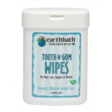 Earthbath Tooth & Gum Dental Wipe 25s