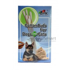 Bark Cotton Buds For Dogs And Cats (M) 50s, PA256 (M), cat Ear Care, Bark, cat Grooming, catsmart, Grooming, Ear Care