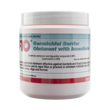 F10 Germicidal Barrier Ointment with insecticide 500g