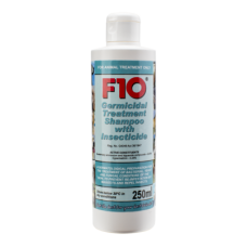 F10 Germicidal Treatment Shampoo with Insecticide 250ml, 134634, cat Housekeeping, F10, cat Housing Needs, catsmart, Housing Needs, Housekeeping