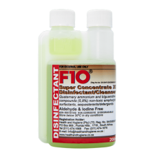 F10 Super Concentrate XD Disinfectant with Detergent 200ml, 135112, cat Housekeeping, F10, cat Housing Needs, catsmart, Housing Needs, Housekeeping