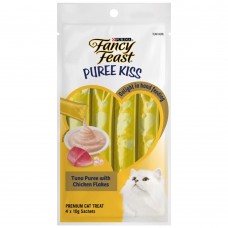 Fancy Feast Puree Kiss Tuna Puree With Chicken Flakes 10g x 4