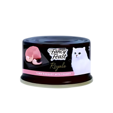 Fancy Feast Canned Food Royale Tuna Banquet w/Prawns 85g