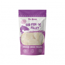 Pet Bites Freeze Dried Cod Fish Fillet Treats 56g