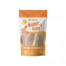 Pet Bites Freeze Dried Rabbit Ears Treats 56g