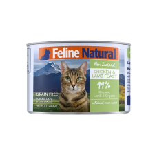 Feline Natural Canned Food Chic & Lamb Feast 170g