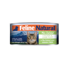 Feline Natural Canned Food Chic & Lamb Feast 85g