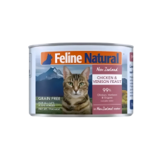 Feline Natural Canned Food Chic & Venison Feast 170g