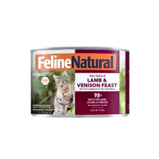 Feline Natural Canned Food Lamb & Venison Feast 170g