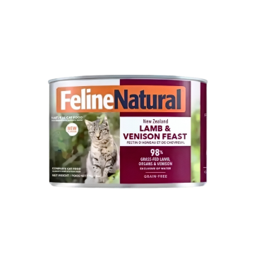 Feline Natural Canned Food Lamb & Venison Feast 170g x12