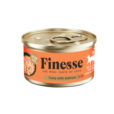 Finesse Grain-Free Tuna with Salmon in Jelly 85g, FS-1810, cat Wet Food, Finesse, cat Food, catsmart, Food, Wet Food