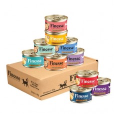 Finesse Grain-Free Wet Food PROMO: Bundle Of 10 Ctns, FS-10 Cartons Promo, cat Wet Food, Finesse, cat Food, catsmart, Food, Wet Food