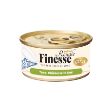 Finesse Royale Tuna & Chicken with Cod Gravy 85g