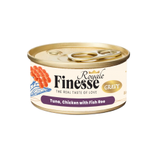 Finesse Royale Tuna & Chicken with Fish Roe Gravy 85g