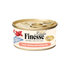 Finesse Royale Tuna & Chicken with Goji Berries Gravy 85g