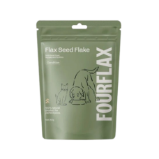 FourFlax Pets Supplement Flax Seed Flake Tub 1.25kg, 9421907695808, cat Supplements, Fourflax, cat Health, catsmart, Health, Supplements