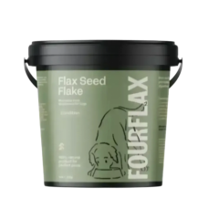 FourFlax Pets Supplement Flax Seed Flake Tub 1.25kg, 9421907695808, cat Supplements, Fourflax, cat Health, catsmart, Health, Supplements