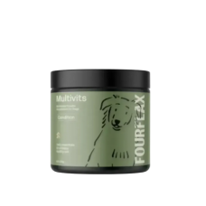 FourFlax Pets Supplement Multivits Powder Tub 200g, 9421908119105, cat Supplements, Fourflax, cat Health, catsmart, Health, Supplements