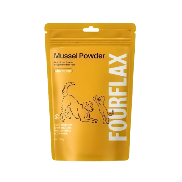 Fourflax Pet Supplement Mussel Powder 150g Pouch