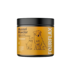Fourflax Pet Supplement Mussel Powder 150g Tub
