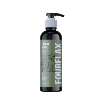 Fourflax Pet Supplement Skin & Coat 250ml