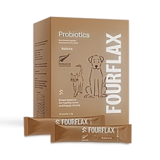 Fourflax Pets Supplement Probiotics Powder 30 packets x 5g