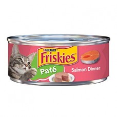 Friskies Can Food Classic Pate Salmon Dinner Classic 156g (Contains Pork), 11213347, cat Wet Food, Friskies, cat Food, catsmart, Food, Wet Food