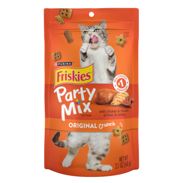 Friskies Party Mix Crunch Original 60g (3 Packs)