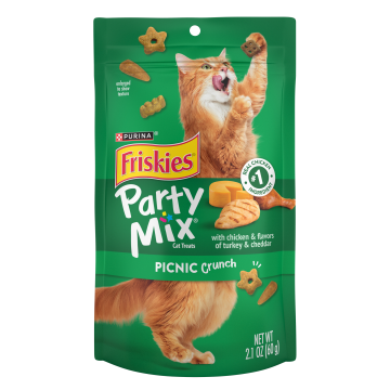 Friskies Party Mix Crunch Picnic 60g (3 Packs)