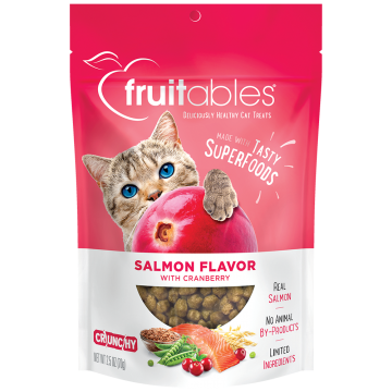 Fruitables Crunchy Salmon Flavor with Cranberry 70g (3 Packs)