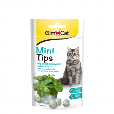 GimCat Treat MintTips 40g, 02.418742 (64418742), cat Treats, GimCat , cat Food, catsmart, Food, Treats