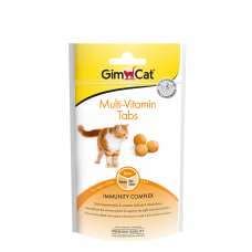 GimCat Treats Functional Tabs For Immunity Complex 40g, 02.418704 (64418704), cat Treats, GimCat , cat Food, catsmart, Food, Treats