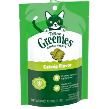 Feline Greenies Dental Treats Catnip 60g
