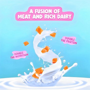 Singapaw Pet Treat Freeze-Dried Ice Cream Milk 48g