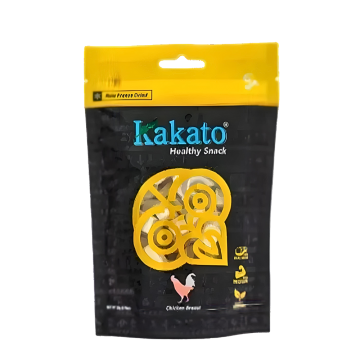 Kakato Pets Treats Freeze-Dried Chicken Breast Dice 20g