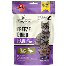 Kelly & Co's Freeze-Dried Duck Liver 40g, 900240, cat Treats, Kelly & Co's, cat Food, catsmart, Food, Treats