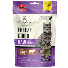 Kelly & Co's Freeze-Dried Lamb Liver 40g, 900295, cat Treats, Kelly & Co's, cat Food, catsmart, Food, Treats