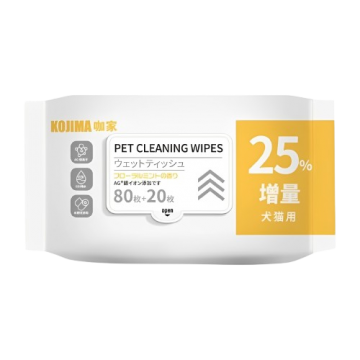 Kojima Pet Wet Wipes Herbal (100 sheets) 3 packs