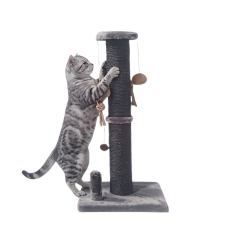 Lavish Scratching Post Classic 86 Dark Grey, PS6606-4--DGRY, cat Scratching Furniture, Lavish, cat Housing Needs, catsmart, Housing Needs, Scratching Furniture
