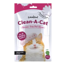 Loveabowl Clean-A-Cat Glove Original 10pcs Loveabowl Clean-A-Cat Glove Original 10pcs, L7022, cat Wet Wipes, Loveabowl, cat Grooming, catsmart, Grooming, Wet Wipes