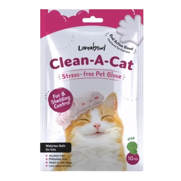 Loveabowl Clean-A-Cat Glove Original 10pcs
