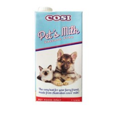 COSI Pets Milk 1 Litre, HFCOPMIL, cat Milk / Drinks, COSI, cat Food, catsmart, Food, Milk / Drinks