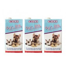 COSI Pets Milk 1 Litre (3 Packs), HFCOPMIL (3 Packs), cat Milk / Drinks, COSI, cat Food, catsmart, Food, Milk / Drinks