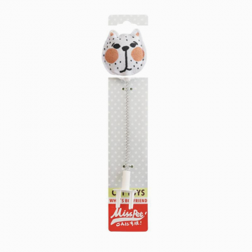 MissPet Cat Scratcher Interactive Toy White Cat