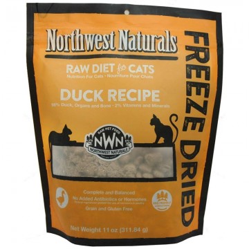 Northwest Freeze Dried Treat Raw Diet Duck 11oz